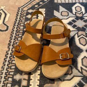 Brown sandals